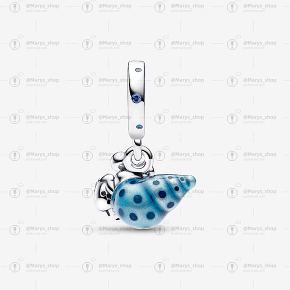 Pandora Glow-in-the-dark Hermit Crab Dangle Charm - Picture 2 of 4